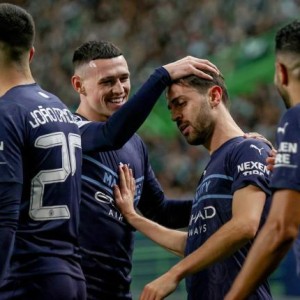 开云平台-【欧冠】B席双响 斯特林马赫雷斯传射 曼城客场5比0